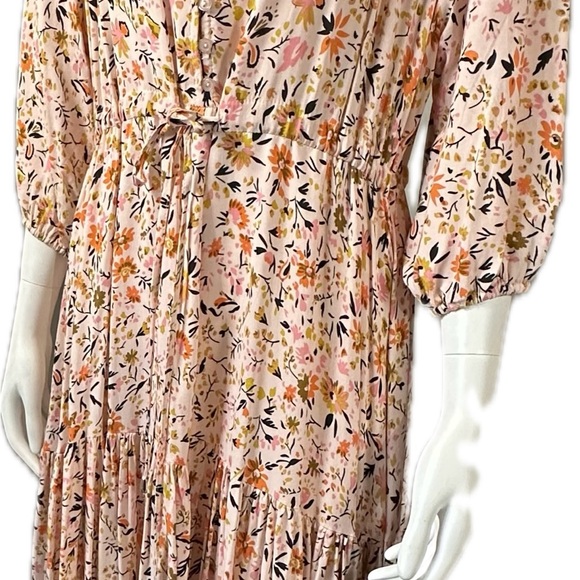Petal & Pup Kelda Soft-Multicolor Floral Maxi Dress Sz XL was $89 - Picture 4 of 5